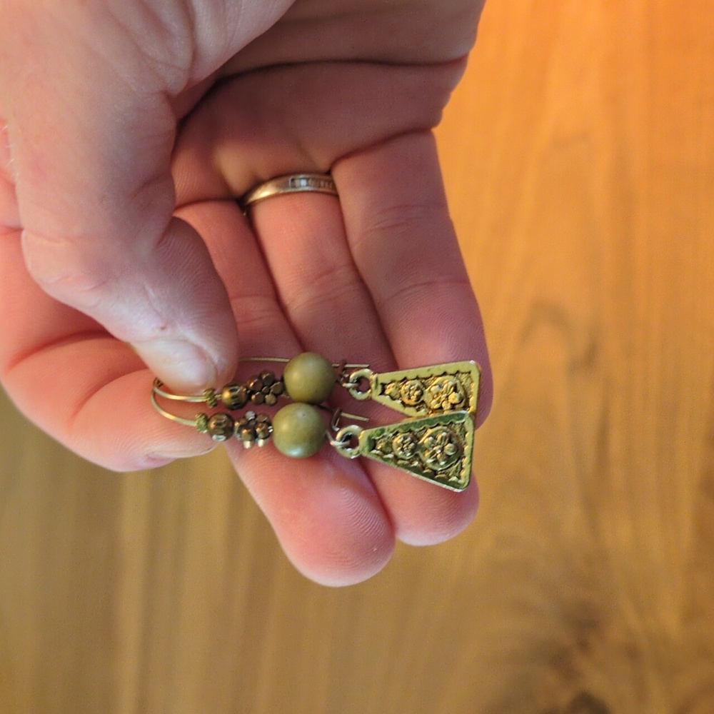 Vintage boho earrings